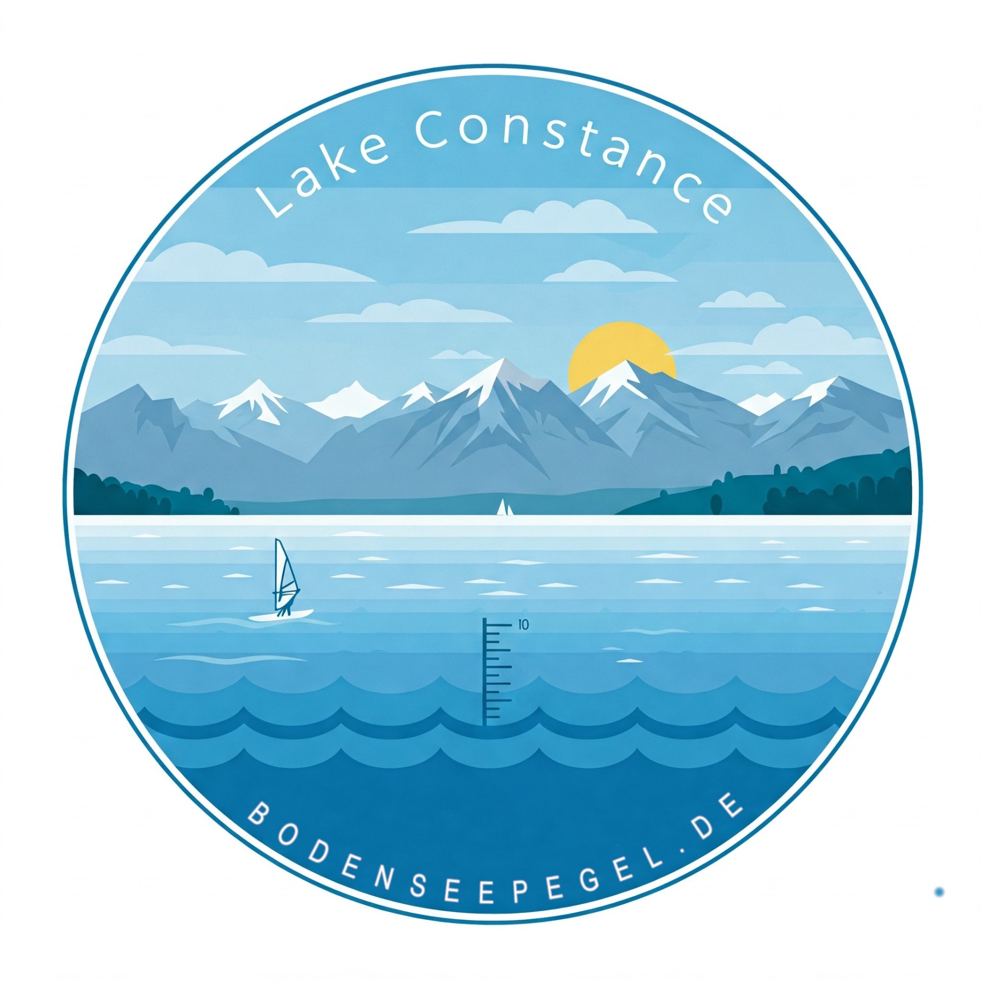 Bodensee Pegel Logo